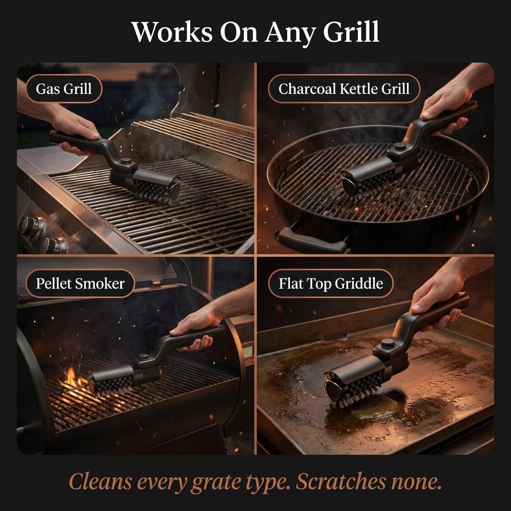 Grillano elektryczna szczotka do grilla